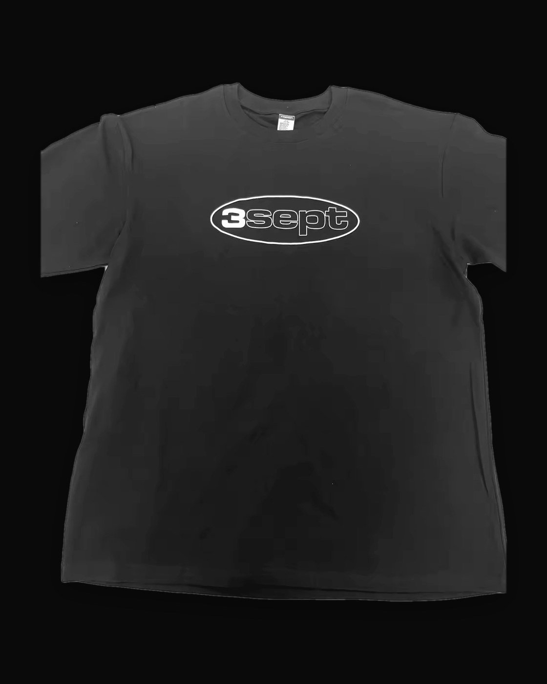 Tee-shirt 3sept, ovale sérigraphié